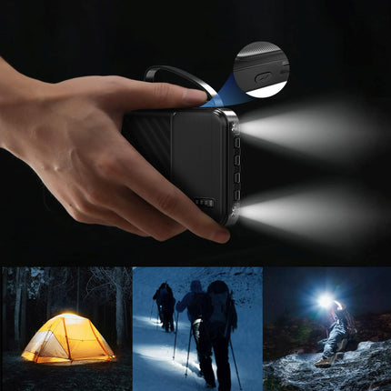 DUDAO Powerbank K11 10000mAh with built-in cables - black – image 3