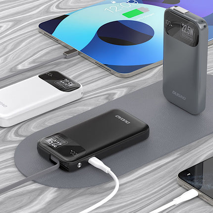DUDAO Powerbank K31 10000 mAh 22.5W PD with built-in cable - gray – image 4