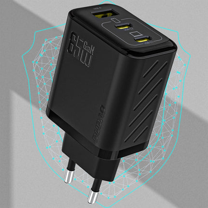 DUDAO GaN wall charger with USB-C cable 1m 65W - black – image 5