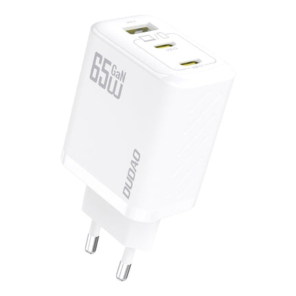 DUDAO GaN network charger with USB-C cable 1m 65W - white – image 2