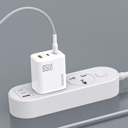 DUDAO GaN network charger with USB-C cable 1m 65W - white – image 5