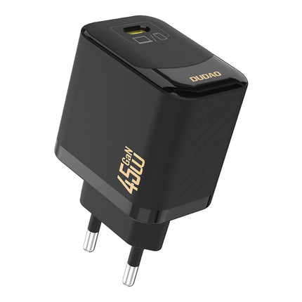 DUDAO GaN wall charger with USB-C cable 1m 65W - black – image 9