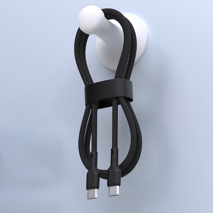 DUDAO USB-C cable 65W 1m - black – image 3