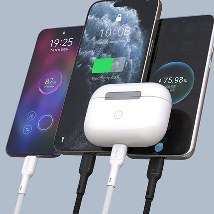 DUDAO USB-C cable 65W 2m - white – image 9