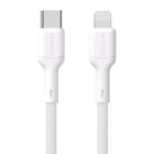 DUDAO USB-C - iPhone Lightning cable 30W 2m - white