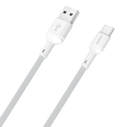DUDAO USB-A - USB-C cable 5A 1m - white