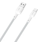 DUDAO USB-A - USB-C cable 5A 1m - white