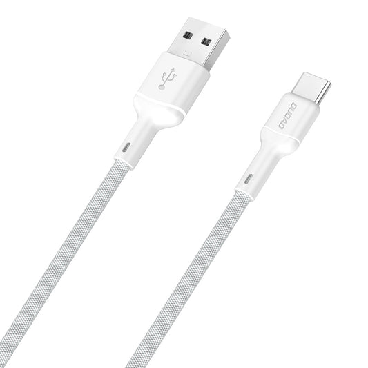 DUDAO USB-A - USB-C cable 5A 1m - white