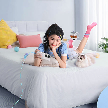BASEUS Explorer cable with USB-C temperature sensor 100W 1m - blue – image 11