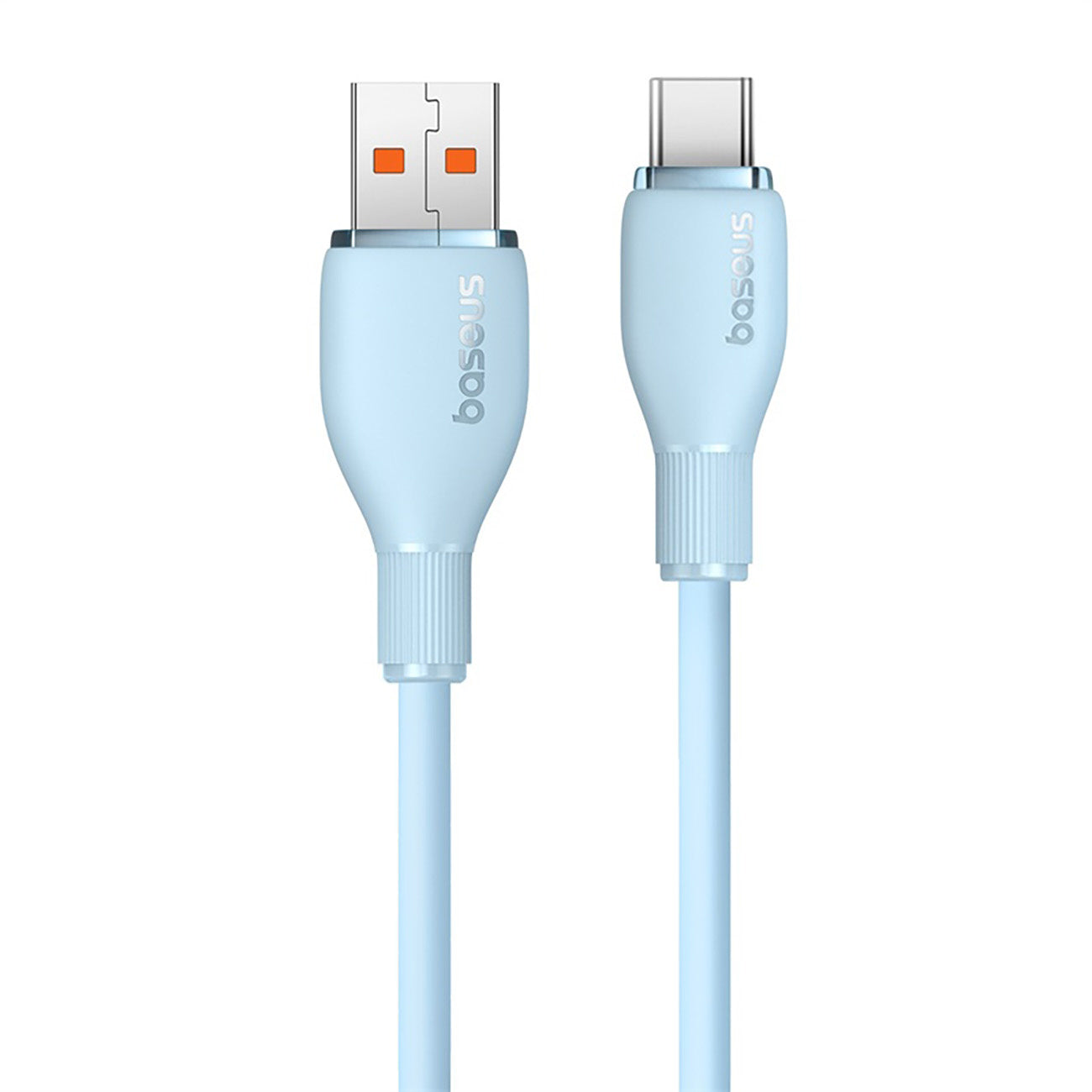 BASEUS Pudding USB-A USB-C cable 100W 2m - blue – image 2