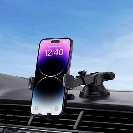 BASEUS Clamp car holder for 5.4-7.2'' phone with suction cup and grille hook – image 6