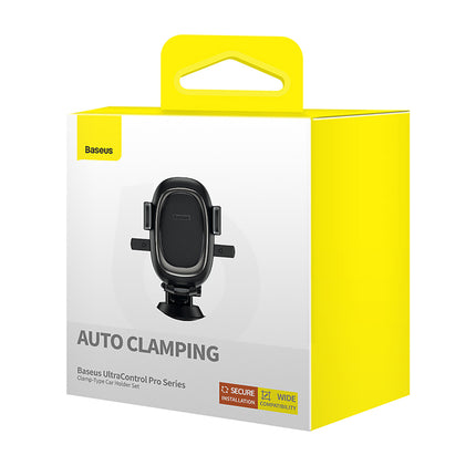 BASEUS Clamp car holder for 5.4-7.2'' phone with suction cup and grille hook – image 7