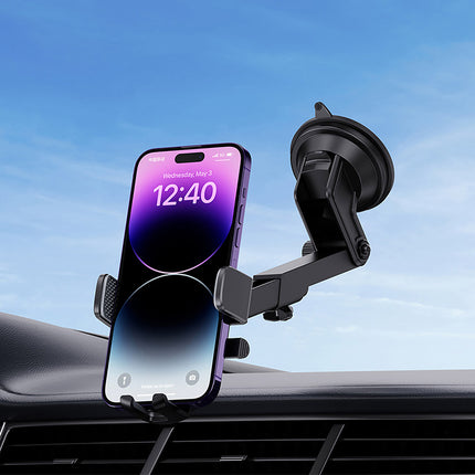 BASEUS Clamp car holder for 5.4-7.2'' phone with suction cup and grille hook – image 9