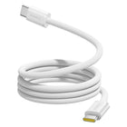 BASEUS Braided magnetic cable USB-C 100W 1m - white