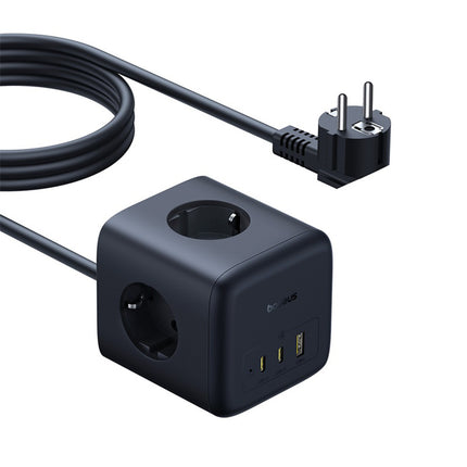 BASEUS Power strip USB-A cube USB-C EU socket 67W 1.5m – image 2