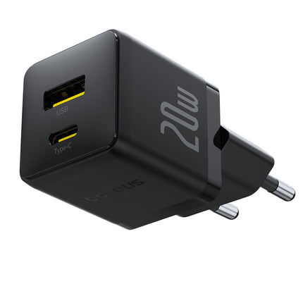 BASEUS Palm 20W USB-C USB-A wall charger - black – image 2