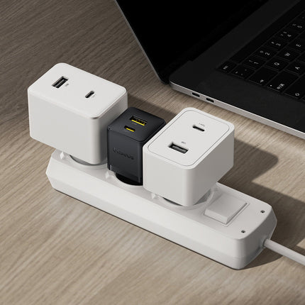 BASEUS Palm 20W USB-C USB-A wall charger - black – image 6