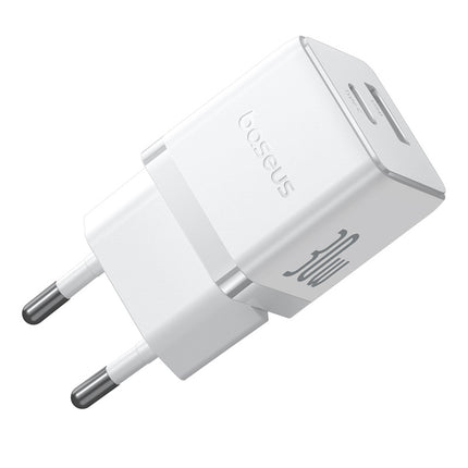 BASEUS Palm 30W USB-C USB-A wall charger - white – image 3