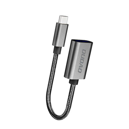 DUDAO USB-C - USB-A adapter - gray