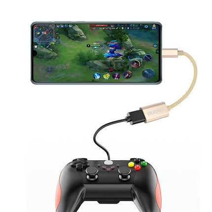 DUDAO USB-C - USB-A adapter - gray – image 2