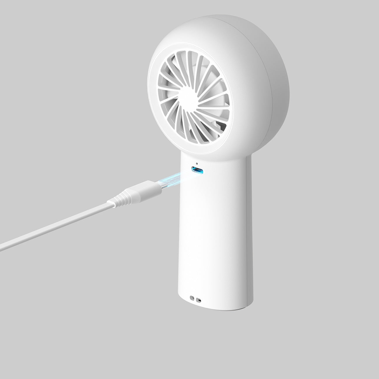 Jisulife Mini fan portable fan USB-C 4000mAh - white – image 11