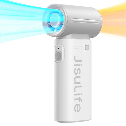 Jisulife Mini blower fan portable fan USB-C 5000mAh - gray – image 3