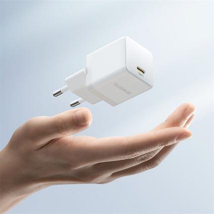 BASEUS Palm 1C 20W wall charger with USB-C 60W 1m cable - white – image 7
