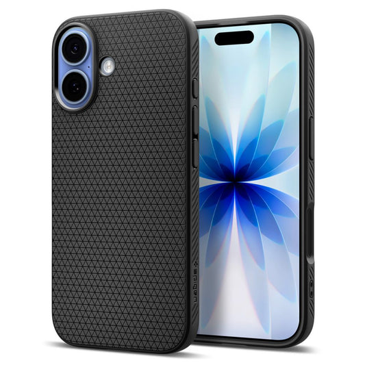 SPIGEN Liquid Air protective back case for iPhone 17 - matte black