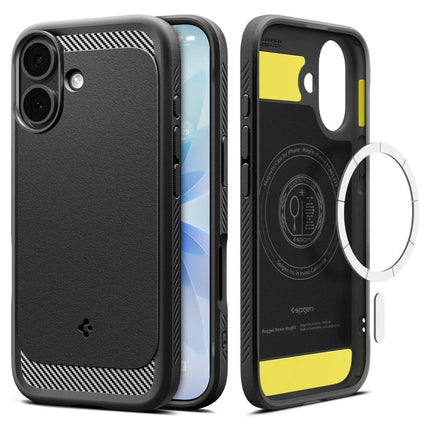 SPIGEN Protective case for iPhone 17 Rugged Armor Mag MagSafe - matte black