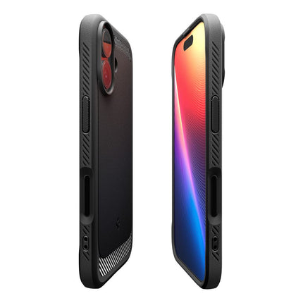 SPIGEN Protective case for iPhone 17 Rugged Armor Mag MagSafe - matte black – image 6