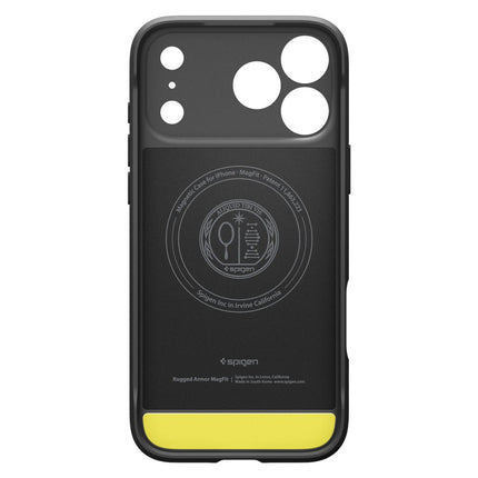 SPIGEN Protective case for iPhone 17 Pro Rugged Armor Mag MagSafe - matte black – image 3