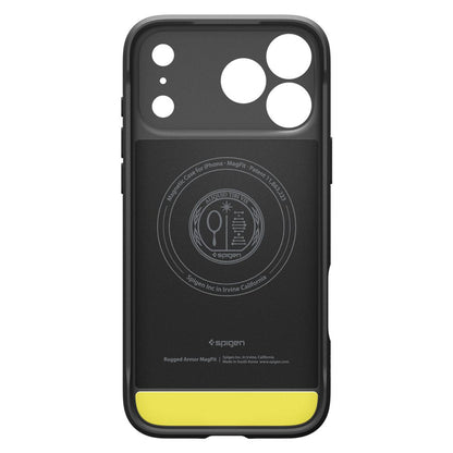 SPIGEN Protective case for iPhone 17 Pro Mat Rugged Armor Mag MagSafe - matte black – image 3