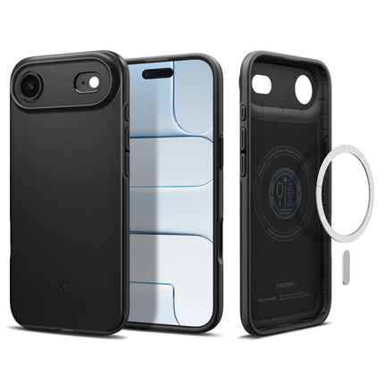 SPIGEN Protective case for iPhone 17 Air Spigen Thin Fit MagSafe - black