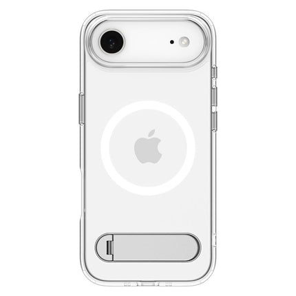 SPIGEN Protective case with stand for iPhone 17 Air Ultra Hybrid ''S'' MagSafe - transparent and white – image 2