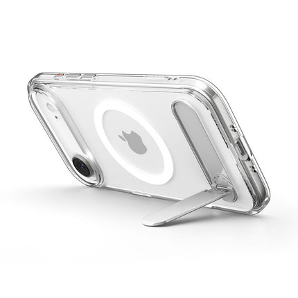 SPIGEN Protective case with stand for iPhone 17 Air Ultra Hybrid ''S'' MagSafe - transparent and white – image 6