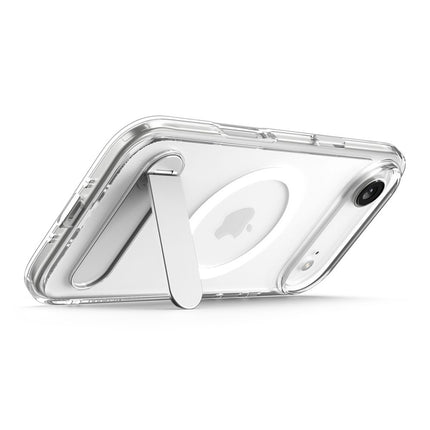 SPIGEN Protective case with stand for iPhone 17 Air Ultra Hybrid ''S'' MagSafe - transparent and white – image 7