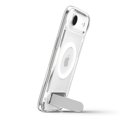 SPIGEN Protective case with stand for iPhone 17 Air Ultra Hybrid ''S'' MagSafe - transparent and white – image 8