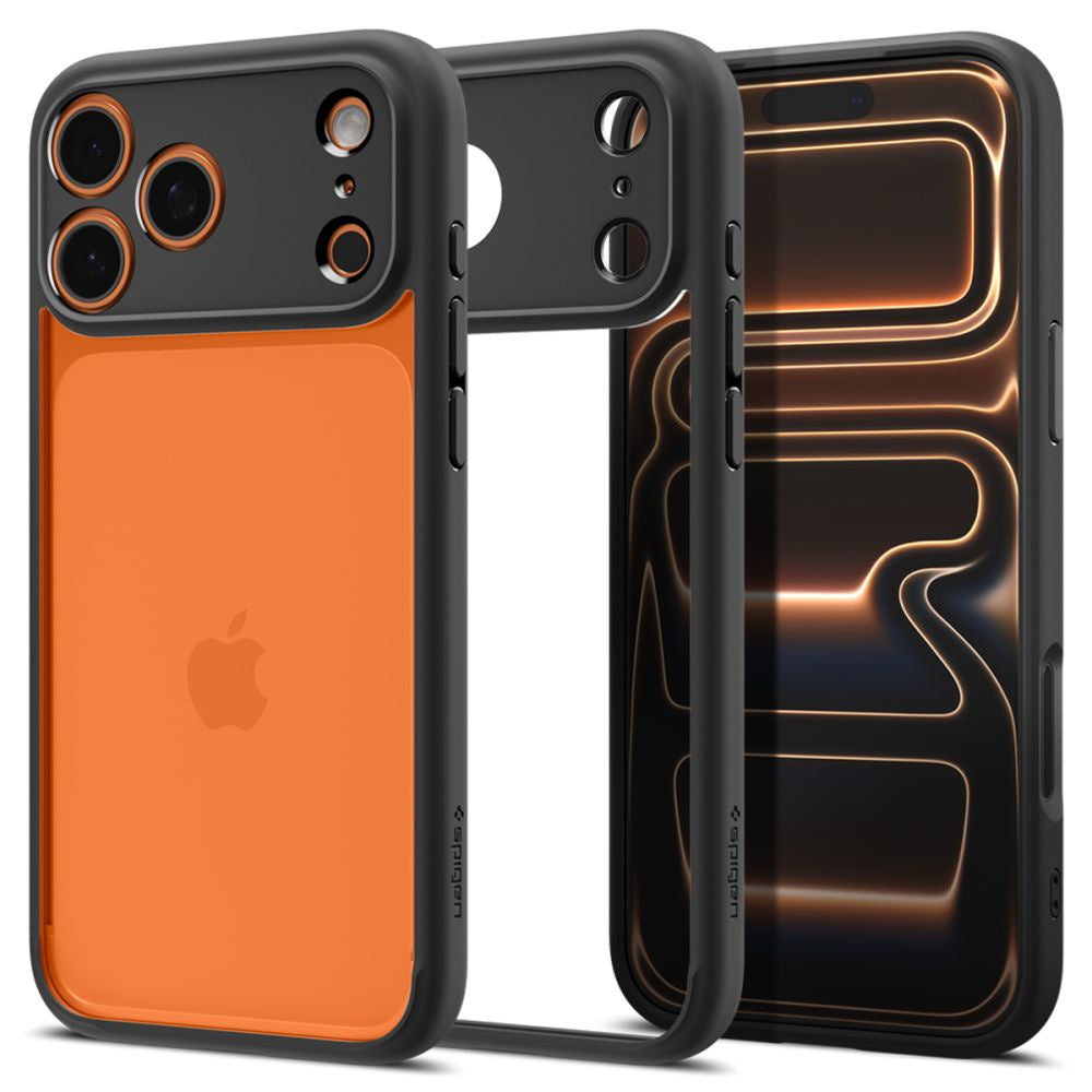SPIGEN Back case for iPhone 17 Pro Ultra Hybrid - matte black