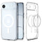 SPIGEN Protective case for iPhone 17 Air Ultra Hybrid MagSafe - transparent and white