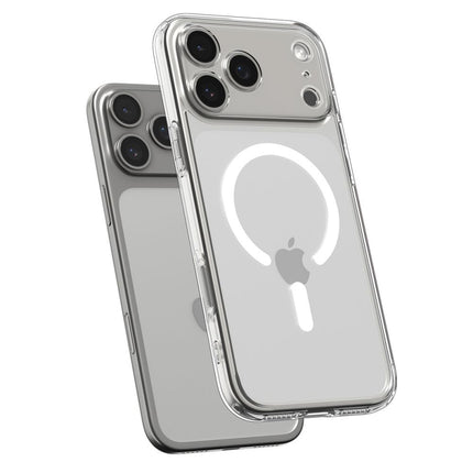SPIGEN Protective case for iPhone 17 Pro Ultra Hybrid MagSafe - transparent and white – image 5