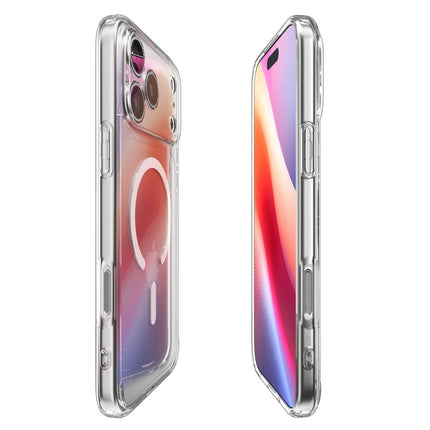 SPIGEN Protective case for iPhone 17 Pro Ultra Hybrid MagSafe - transparent and white – image 6