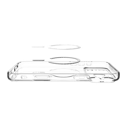SPIGEN Protective case for iPhone 17 Pro Ultra Hybrid MagSafe - transparent and white – image 7