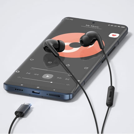 XIAOMI Xiaomi BHR8930GL USB-C wired in-ear headphones with remote control - black – image 7