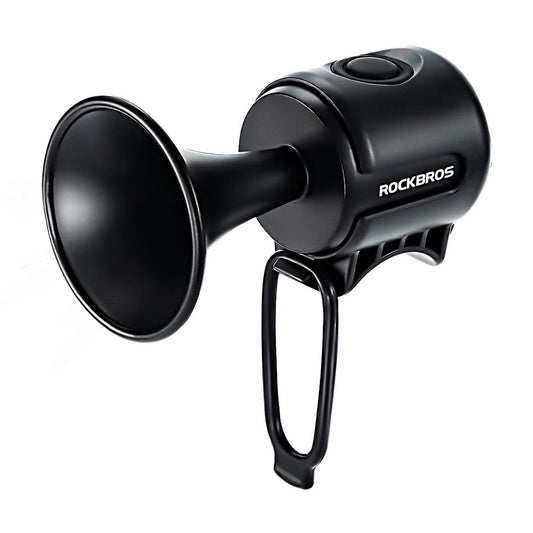 ROCKBROS Electronic bicycle bell 120 dB - black