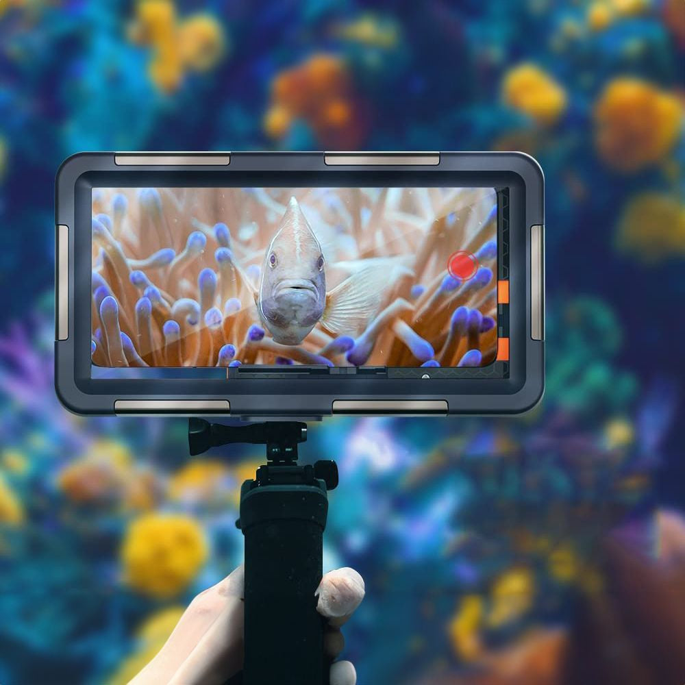 Tech-Protect Diving waterproof case for smartphones 4.7-6.7'' IPX8 up to 15 m - black – image 6