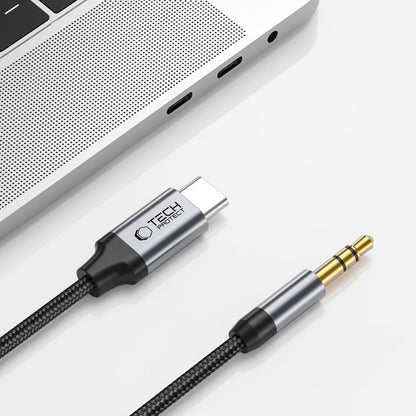 Tech-Protect USB-C audio cable - mini jack 3.5mm 1 m - black – image 3