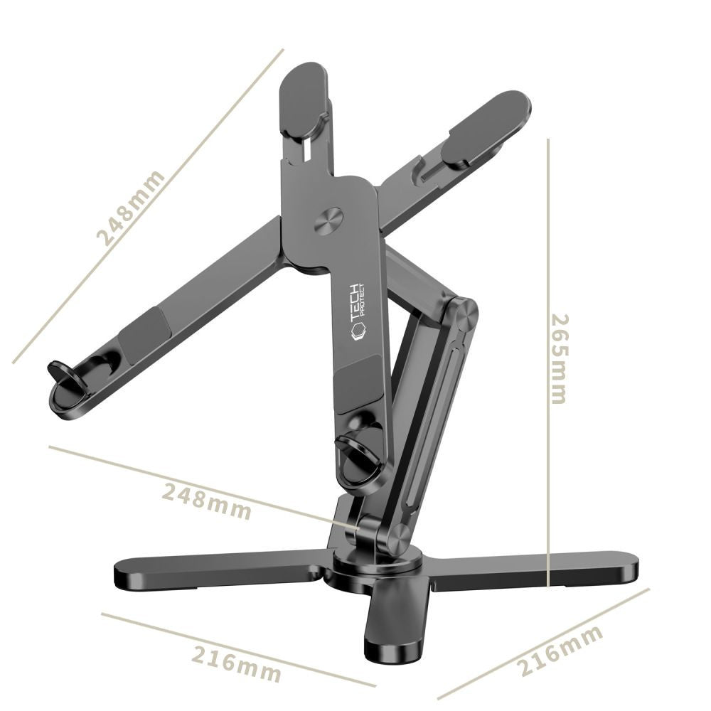 Tech-Protect Universal desk stand for laptops up to 16" - gray – image 3