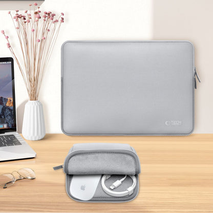 Tech-Protect Neoslim cover bag for laptop tablet 13-14'' + case for accessories - gray – image 6