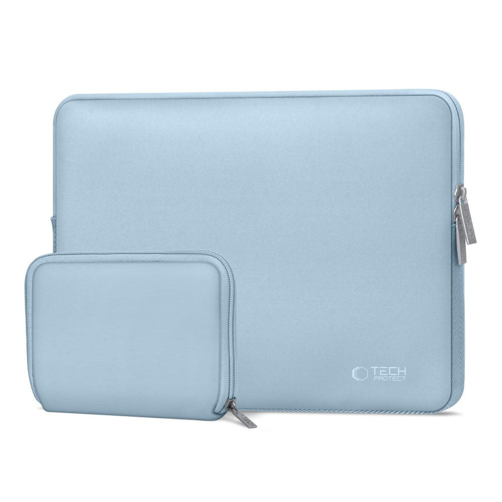 Tech-Protect Neoslim cover bag for laptop tablet 13-14'' + case for accessories - blue – image 2