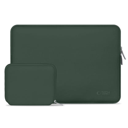 Tech-Protect Neoslim cover bag for laptop tablet 13-14'' + case for accessories - green